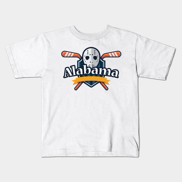 Alabama for Men Women and Kids Kids T-Shirt by macshoptee